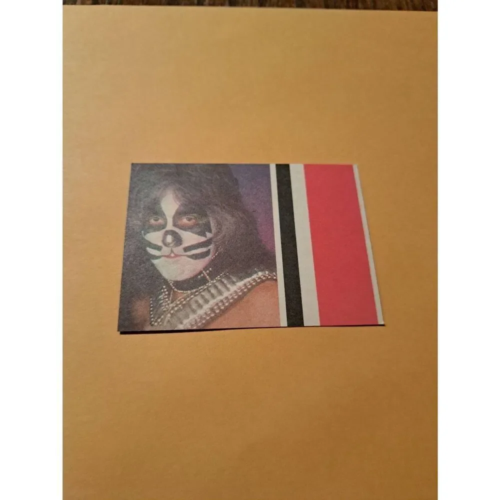 Vintage 1978 Aucoin Management AGRMT KISS Trading Card No 11 Collectible Rock